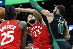  猛龙范弗利特三分11中6，客场掀翻凯尔特人  